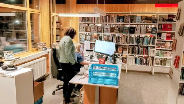 Lenke til artikkel: Sørøya bød på nydelig nordlys, storflott natur og hyggelig bibliotekbesøk